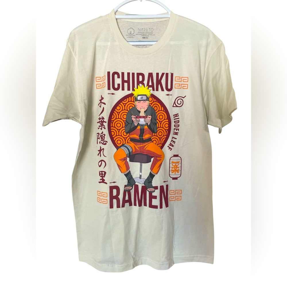 Naruto Ramen Short Sleeve Top size 2XL NWT
